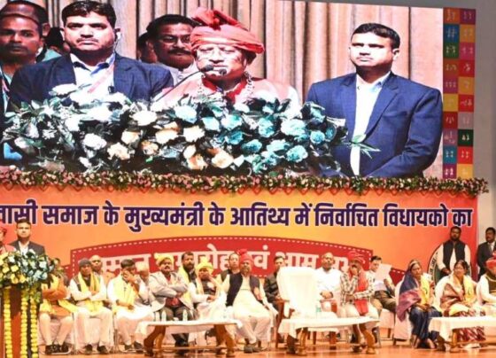 Guru Ghasidas Jayanti 2023: Honoring tribal Congress-BJP MLAs, CM Vishnu Dev said this…