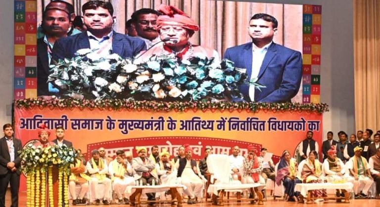 Guru-Ghasidas-Jayanti-2023-Honoring-tribal-Congress-BJP-MLAs-CM-Vishnu-Dev-said-this…