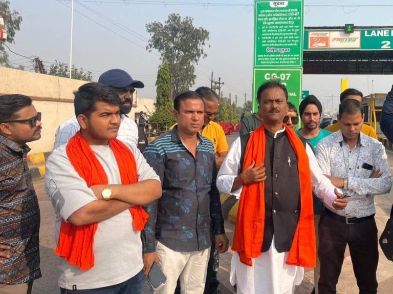 No-more-toll-collection-from-CG-07-vehicles-at-Durg-Anjora-Bye-Pass-Toll-Plaza