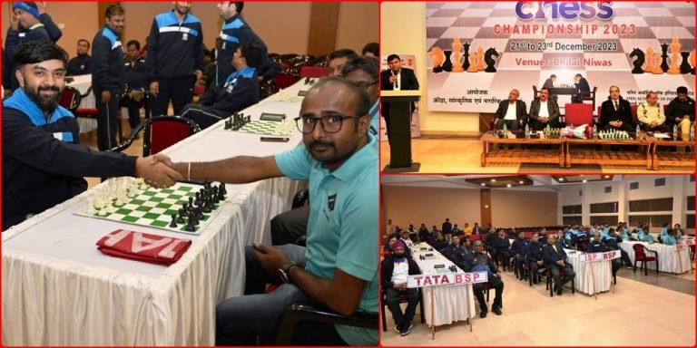 Players-of-BSP-DSP-ISP-Salem-RINL-RSP-Tata-Steel-Plant-playing-chess-