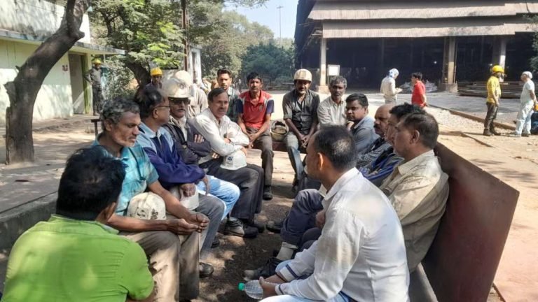 SAIL-RINL-strike-Joint-campaign-started-at-Bhilai-Steel-Plant