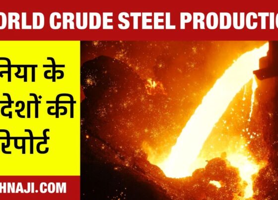 World Crude Steel Production: India is on the rise, read reports from China, Japan, America and European countries