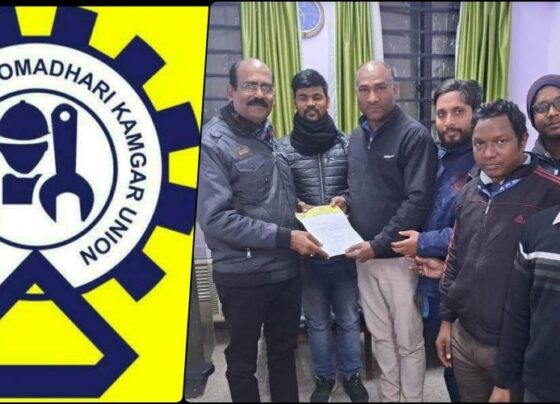 Bokaro ispat diplomadhari kamagar union took steps for junior engineer designation