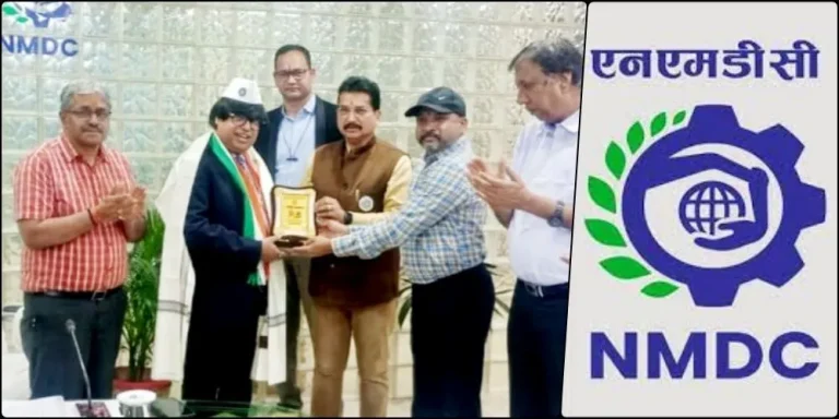 CMD-of-NMDC-reaches-Kirandul-demands-for-pay-revision-rail-bus-service