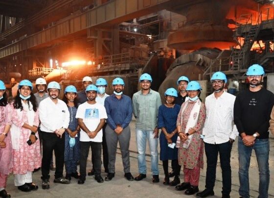 Group of IAS trainees reached Bhilai Steel Plant