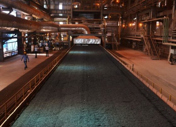 Sinter Plant 3 of Bhilai Steel Plant created a new record of best production