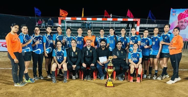 35th-National-Federation-Cup-Handball-Tournament-Railway-womens-handball-team-won-gold-medal-4-daughters-of-South-East-Central-Railway-did-wonders
