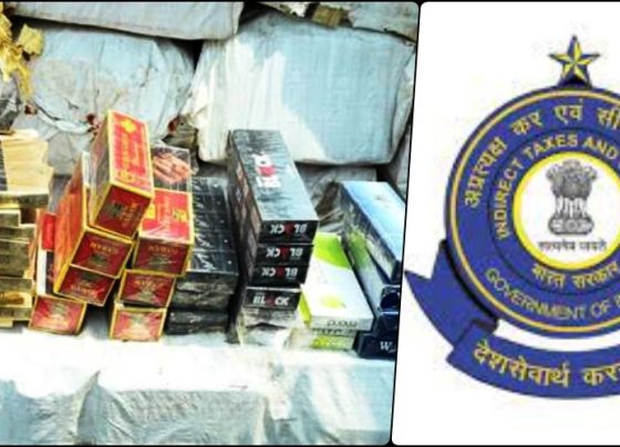 Action on smuggling: Foreign cigars and cigarettes worth Rs 3.89 crore destroyed in Raipur