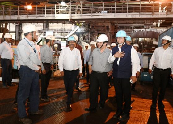 Bhilai Steel Plant: DIC-ED arrived to inspect the capital repair of the plate mill