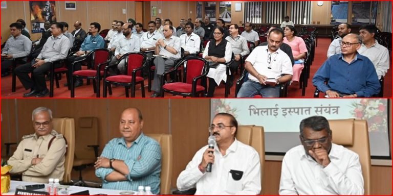 Bhilai-Steel-Plant-Grand-brainstorming-on-8-safety-agendas-and-SOP-read-what-the-Deputy-Director-said