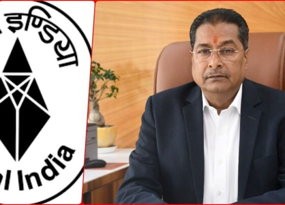 CIL NEWS: Jai Prakash Dwivedi took over the charge of Chairman-cum-Managing Director of Western Coalfields Limited, studied from BHU