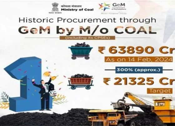 Coal Ministry again gets top position in government e-marketplace procurement