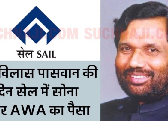 Ram Vilas Paswan's contribution is Gold and AWA in SAIL, read background