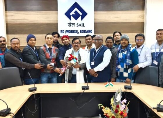 SC-ST association reached to meet newly appointed director in-charge of SAIL BSL BK Tiwari