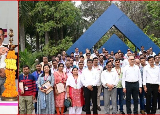 23 officers and 265 employees of SAIL Bokaro Steel Plant completed 25 years of service, honored by the DIC