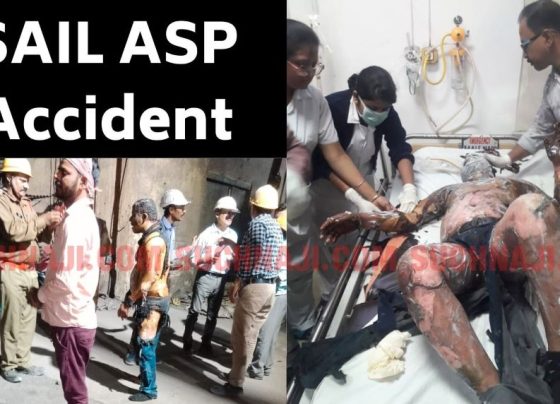 Accident in SAIL's Durgapur alloy steel plant, employee 80% burnt