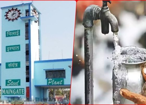 Bhilai Township: Water supply will be disrupted in Sector-1 and Sector-4 on March 21