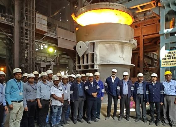 Big news from SMS-2 of Rourkela Steel Plant