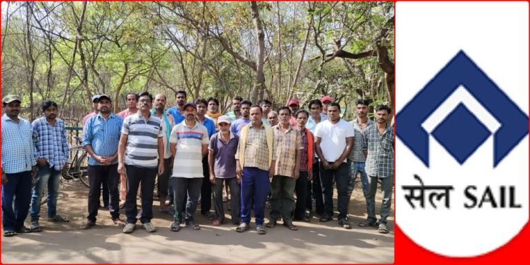 Contractor-did-not-give-February-salary-to-cleaning-workers-and-contract-labourers-SAIL-BSP-is-blacklisting-Holi-colorless