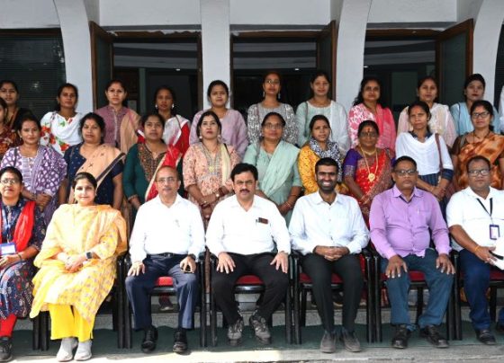 Wives of employees visited Bhilai Steel Plant