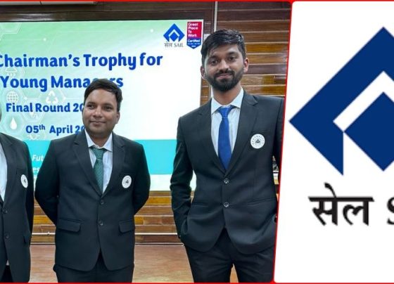 Bhilai Steel Plant became the winner of SAIL Chairman's Trophy, BSL-RSP became the runner-up, 30-30 thousand rupees as prize and a foreign tour