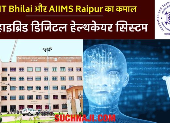 Good News: IIT Bhilai and AIIMS Raipur jointly developed AI hybrid digital healthcare system, now this is the benefit