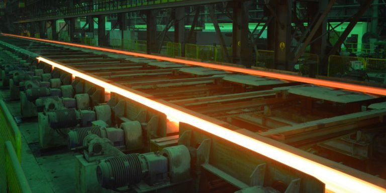 Rolling-of-130-m-long-rails-in-Bhilais-Universal-Rail-Mill