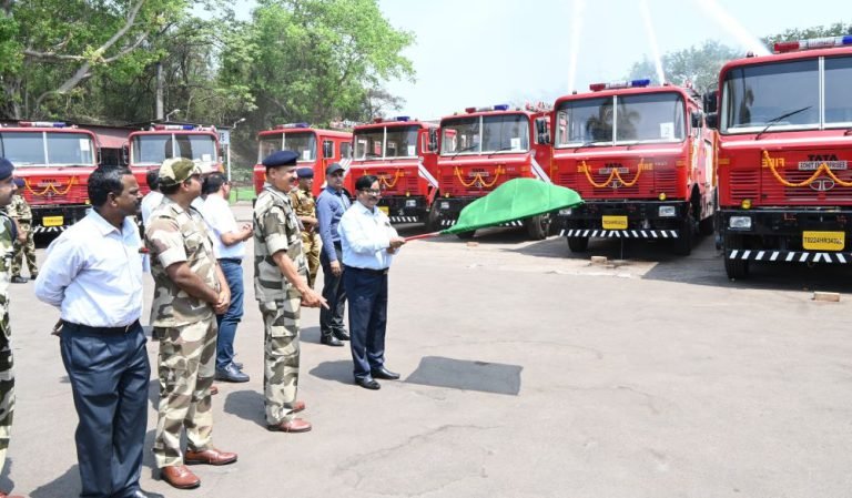SAIL-BSL-10-new-fire-tenders-included-in-the-fire-service-department-of-Bokaro-Steel-Plant