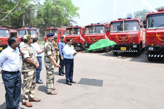 SAIL BSL: 10 new fire tenders included in the fire service department of Bokaro Steel Plant