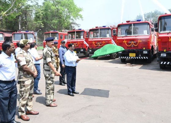 SAIL BSL: 10 new fire tenders included in the fire service department of Bokaro Steel Plant