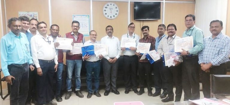 SAIL-BSP-NEWS-Plate-Mill-employees-received-Karma-Shiromani-Award