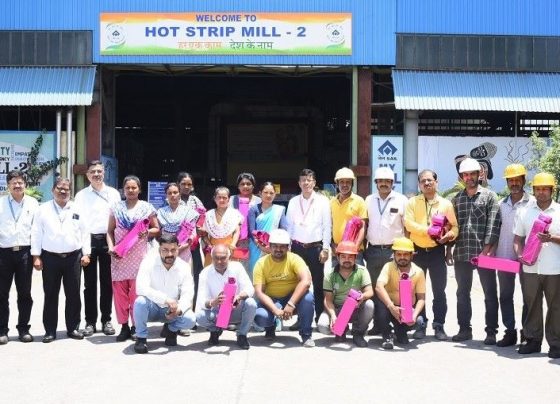 SAIL RSP NEWS: 16 workers of Rourkela Steel Plant received gifts