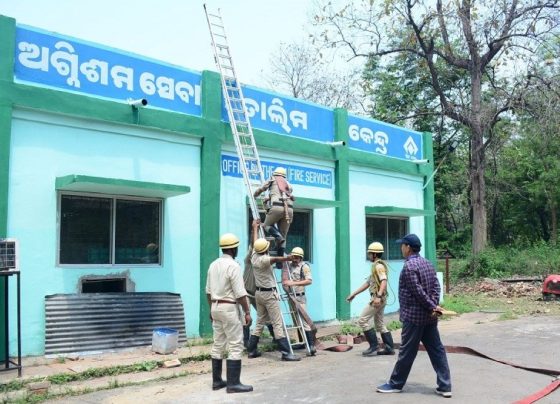 Siren echoed in Rourkela Steel Plant, fire brigade reached the spot, everything was saved