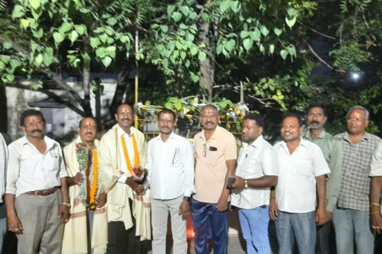 South Indian society welcomed the MLA representative of Rikesh Sen, voting took place in full force