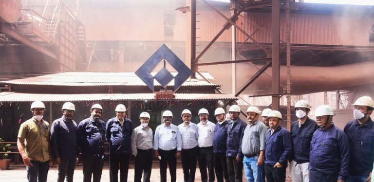 Use-of-briquettes-in-the-furnace-of-Bokaro-Steel-Plant-for-the-first-time-in-SAIL