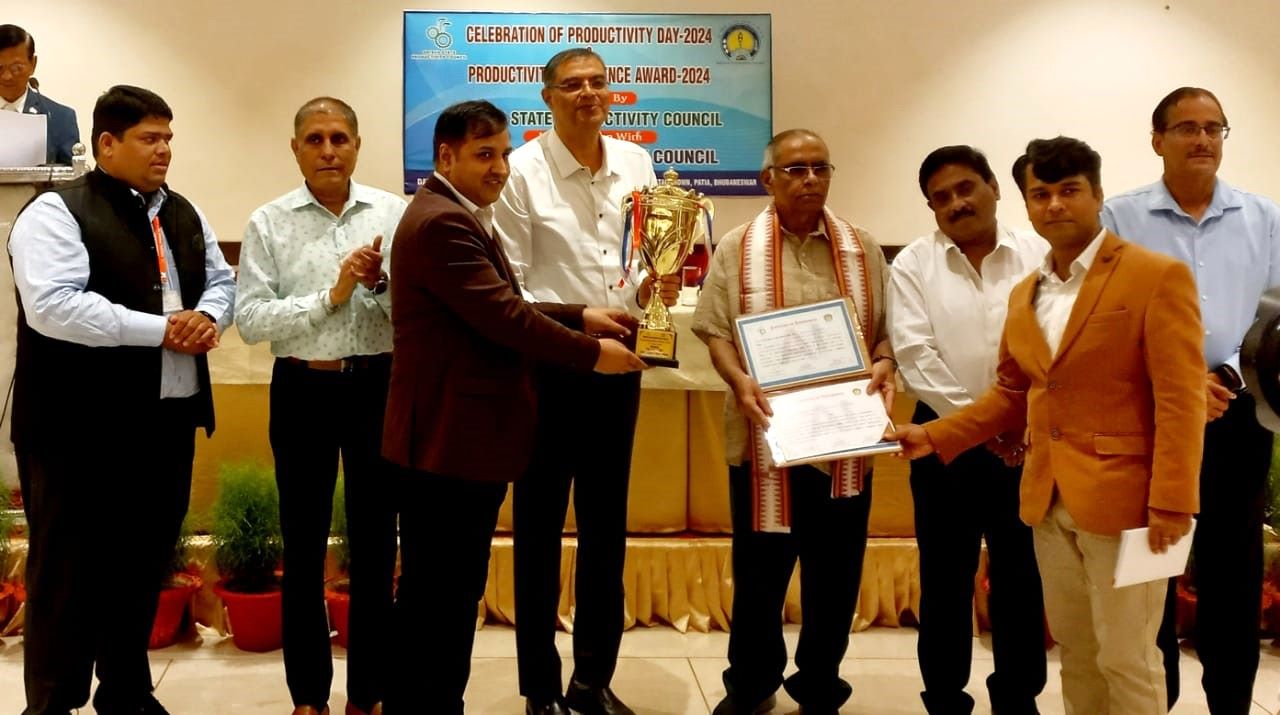 Bhilai Steel Plant को मिला AI इनोवेशन के लिए Productivity Excellence Award 2024