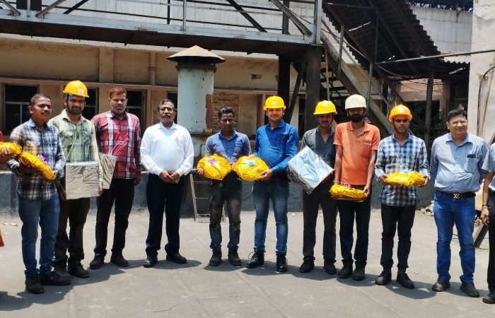 May Day 2024: Workers of Plate Mill of Bhilai Steel Plant honored with Safety Award