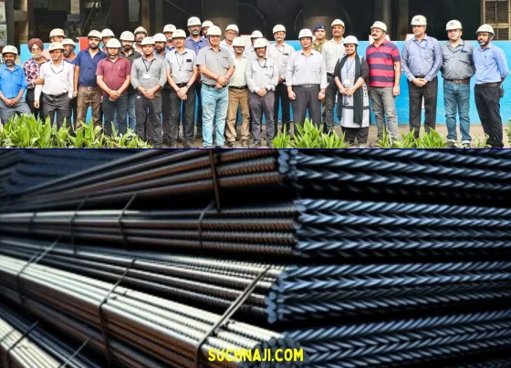 bar-and-rod-mill-of-bhilai-steel-plant-broke-record-production-dic-arrived-to-congratulate