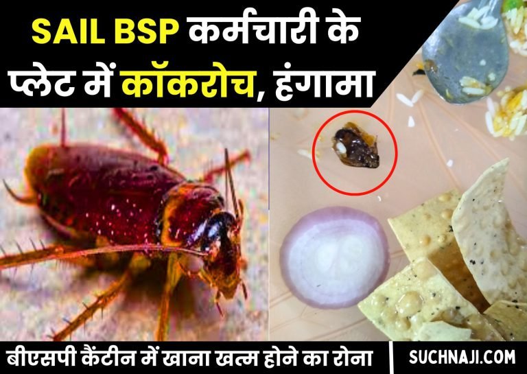 Cockroach-found-in-food-plates-of-BSP-employees-commotion