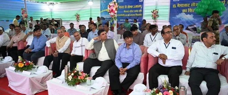 SAIL-BSP-NSPCL-Bhoomi-pujan-of-Chhattisgarhs-first-floating-solar-plant-in-Bhilai-will-have-34.26-million-units-Green-Power-Generation-1