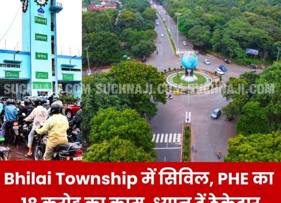 Civil, PHE work worth Rs 18 crore in Bhilai Township, SAIL BSP is giving opportunity to local contractors