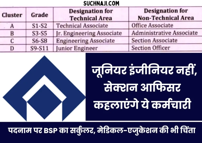 SAIL-Junior-Engineer-designation-circular-issued-in-BSP-medical-education-will-be-considered