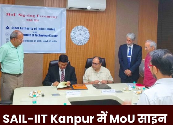 SAIL signs MoU with IIT Kanpur for cooperation in research and development