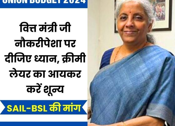 Union Budget 2024: Finance Minister, pay attention to the employed, make the income tax of the creamy layer zero, taxpayers need relief