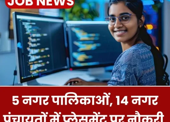 Jobs in Chhattisgarh: 10-10 posts approved for placement in newly formed 5 municipalities, 14 Nagar Panchayats