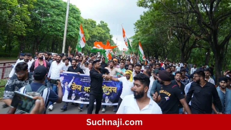 Youth-Congress-members-got-arrested-in-Bhilai-against-arrest-of-MLA-Devendra-Yadav