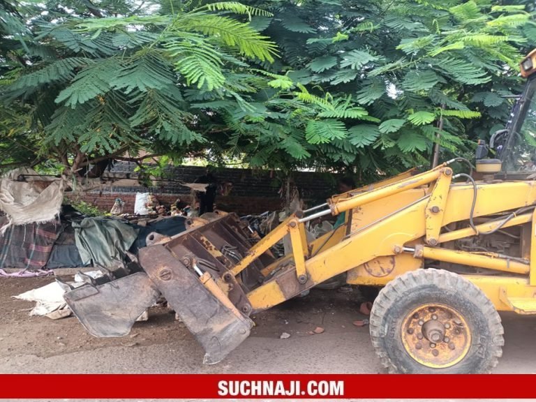 Big-Breaking-Bulldozer-runs-again-in-Bhilai-big-action-of-administration-here