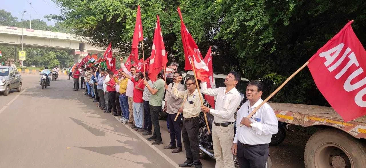 Before the strike, protest started on the issue of bonus and arrears, management warned