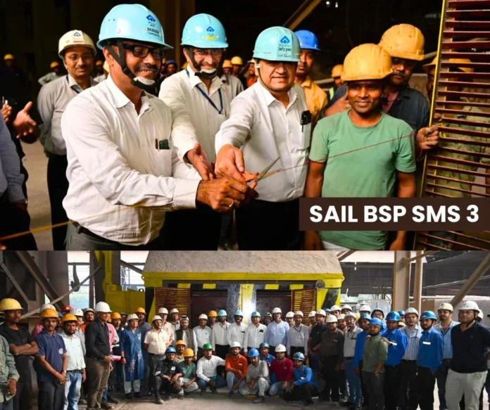 Bhilai Steel Plant Congratulations to SMS-3, workers made steel car to transport hot metal, saving Rs 2.5 crore