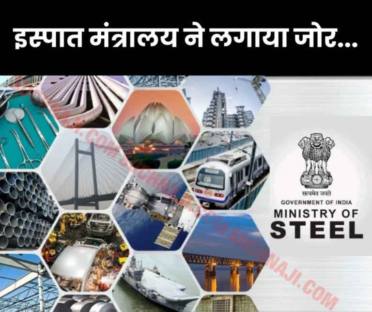 Big news from Steel Ministry: 25380 files removed, 100% reply in Parliament